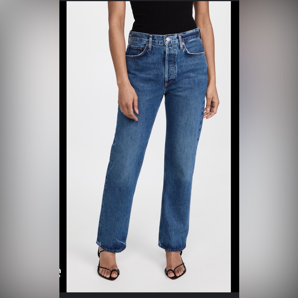 Agolde Lana Cropped Denim Jeans